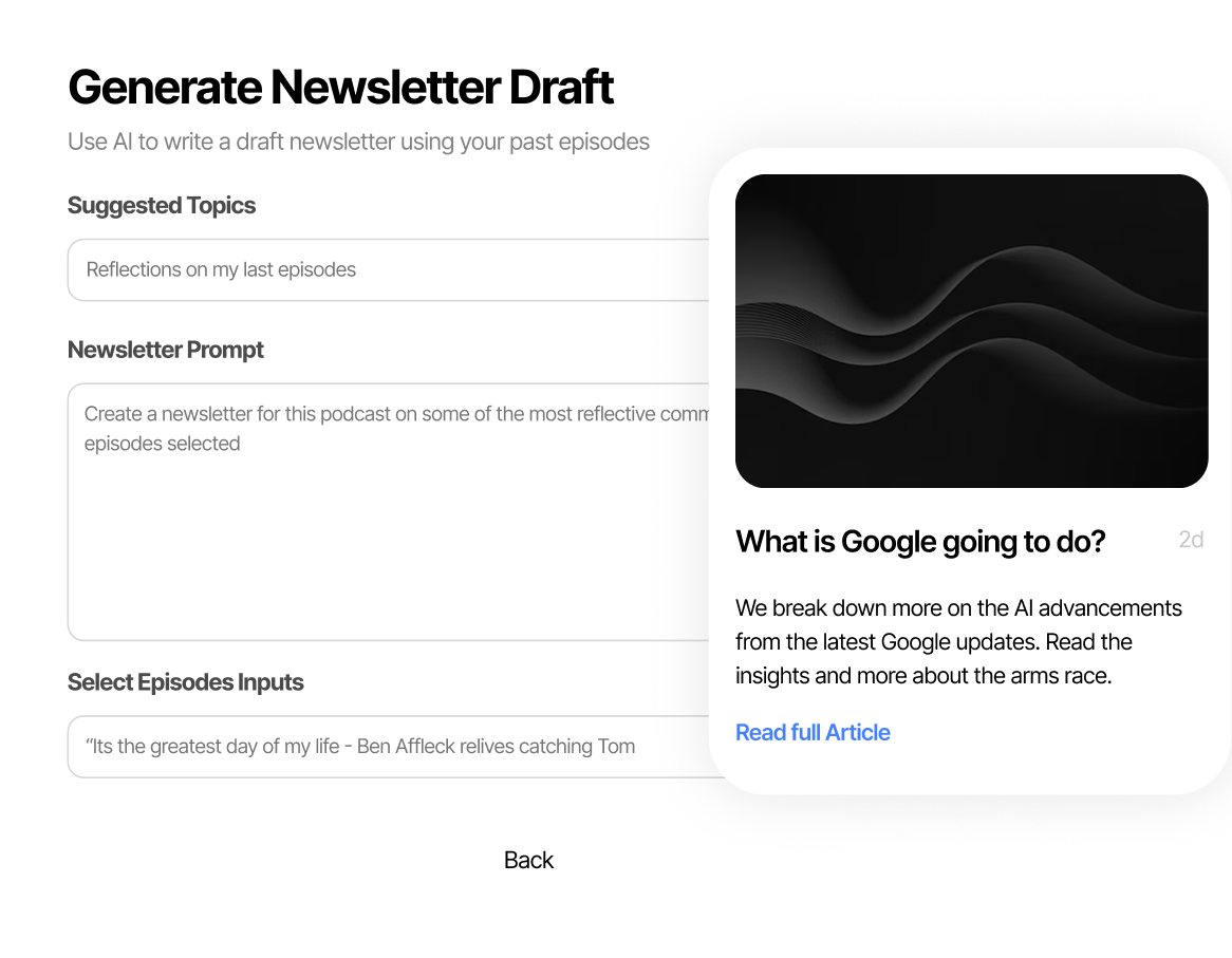 create show use case 3